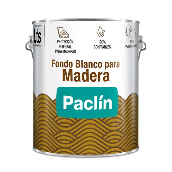 Fondo madera tinte blanco